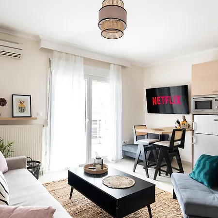 Pomegranate Luxury Penthouse Maisonette With Beautiful Terrace & Free Parking By Binobi ! Θεσσαλονίκη